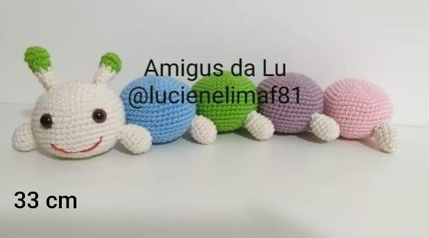 centopéia amigurumi