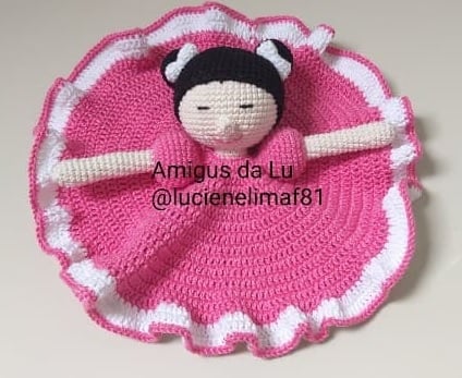 naninha bebê amigurumi