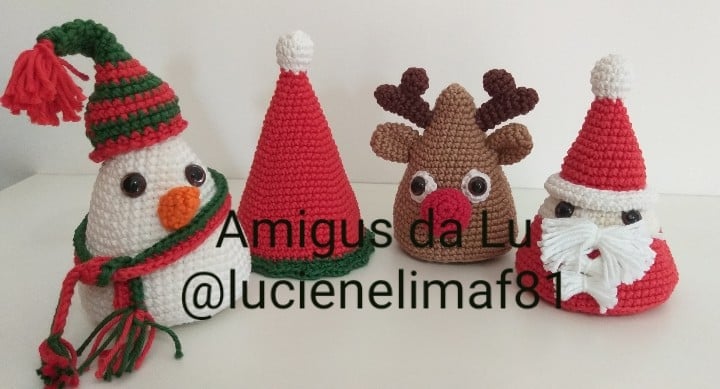 kit natal amigurumi