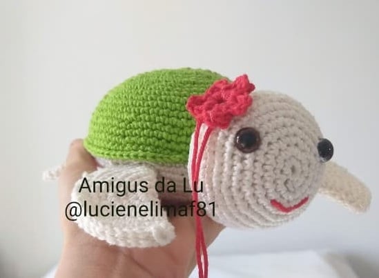 tartaruga amigurumi