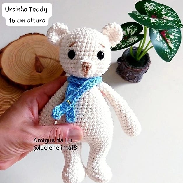 ursinho amigurumi