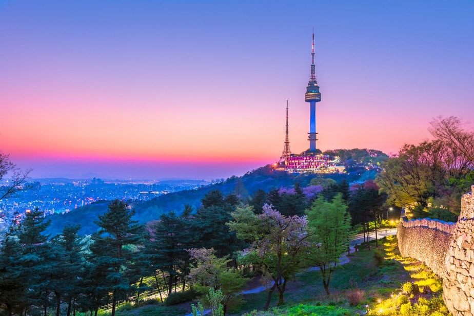 Namsan Tower, Coreia do Sul