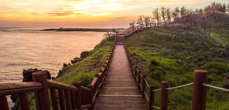 Ilha de Jeju, na Coréia do Sul