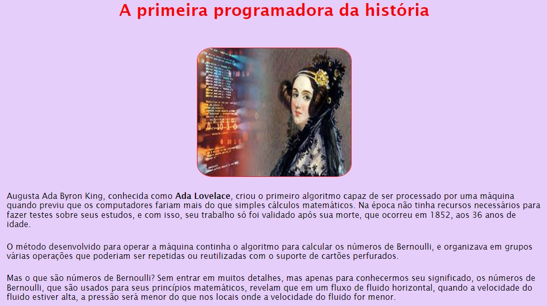 trabalho Ada Lovelace